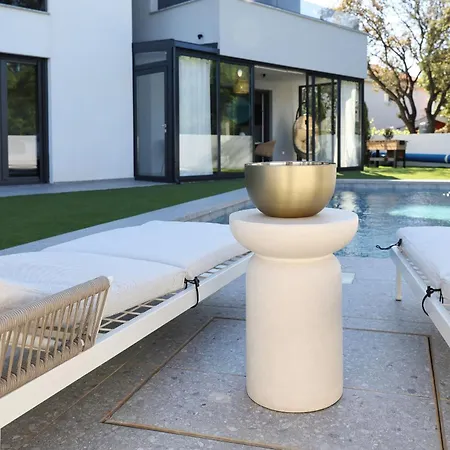 Robell Privater Garten Beheizter Pool Strandnaehe 아파트 자톤